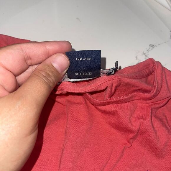 Ralph Lauren Sport Coral Pima Cotton T-Shirt -‎ Size XS - Picture 3 of 6